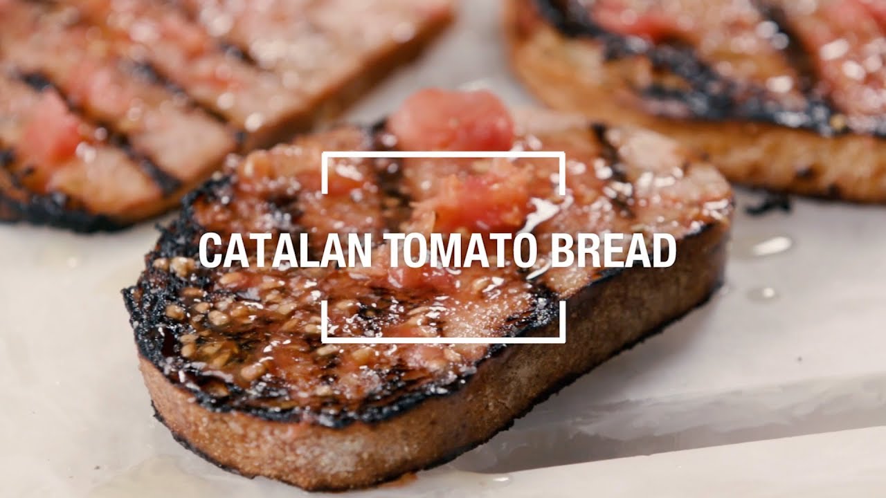 Catalan Tomato Bread 40 BestEver Recipes Food & Wine YouTube