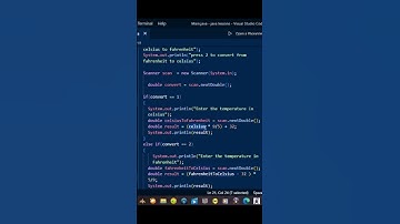 Temperature converter with java #coding #java #javaprogramming #java #webdevelopment #programming