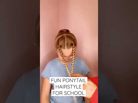 Wideo: 3 sposoby na fryzury z pośpiechu szkolnego (dziewczyny)