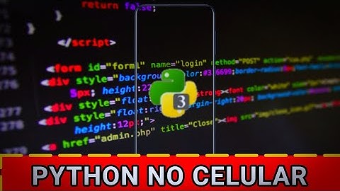 Programe em PYTHON 3 pelo CELULAR!!