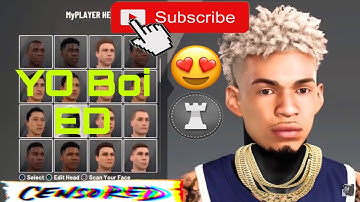 *NEW* BEST DRIPPY FACE CREATION IN NBA 2K21! LOOK LIKE A DRIBBLE GOD AKA DEMIGOD!