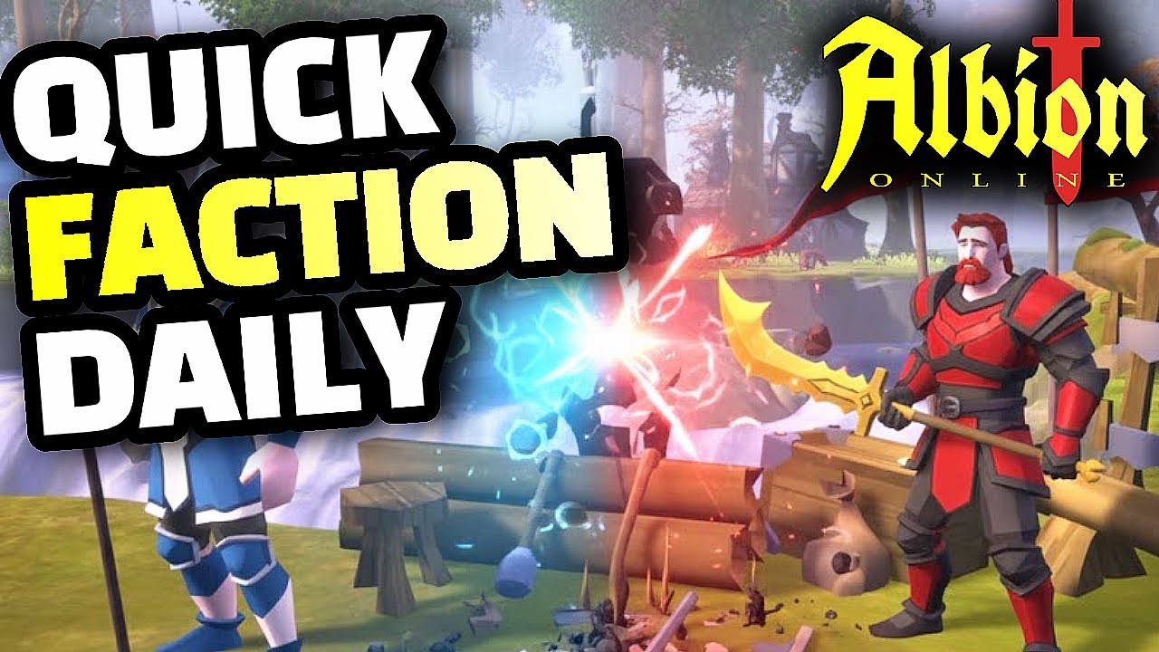The FASTEST Guaranteed Way To Do Your Faction Daily - Albion Online