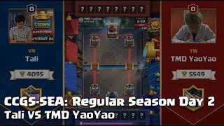 CCGS SEA Regular Season Day 2 - Tali VS TMD YaoYao