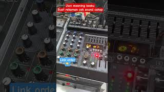 mixer ashley premium 4 terbaru buat rekaman pakai soundcard bawaan mixer #ceksound #ashley