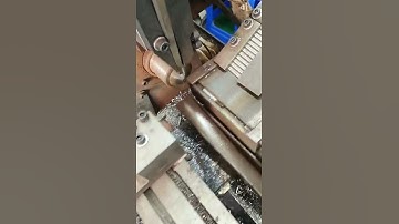 FEDA hydraulic lathe machine with front automatic feeder