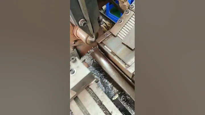 FEDA hydraulic lathe machine with front automatic feeder