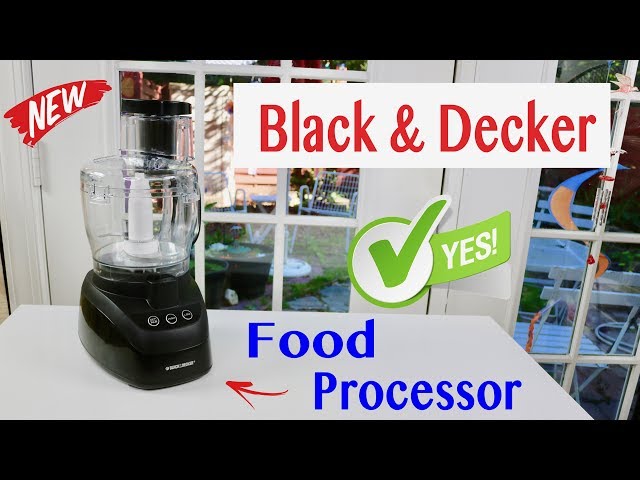 Black & Decker PowerPro Wide Mouth Food Processor Review