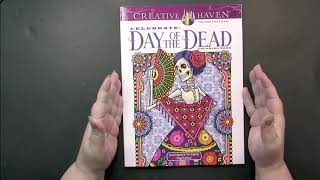 Flip & Review Celebrate Day of the Dead Creative Haven by Edgerley Bros (Adult Coloring)