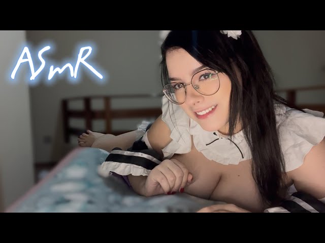 NAMORADA COSPLAYER TE FAZ UMA MASSAGEM COMPLETA 💕 ASMR 💆