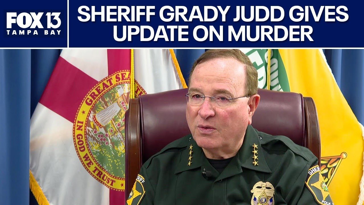 Sheriff Grady Judd press conference - YouTube