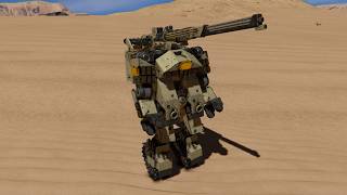 Space Engineers - Mech Frame movement testing and stuff.