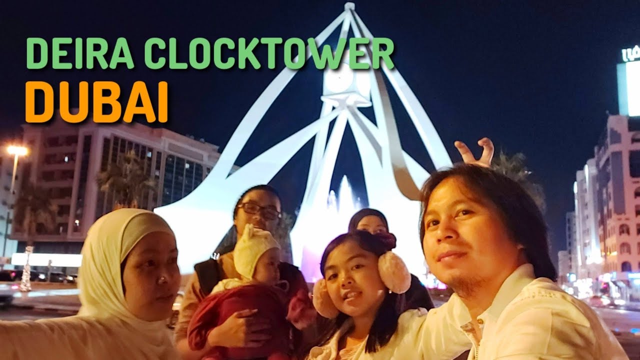 WALKING TO DUBAI DEIRA CLOCKTOWER