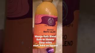 Mango Bath Blend by The Body Shop at Home shop www.linktr.ee/dguest