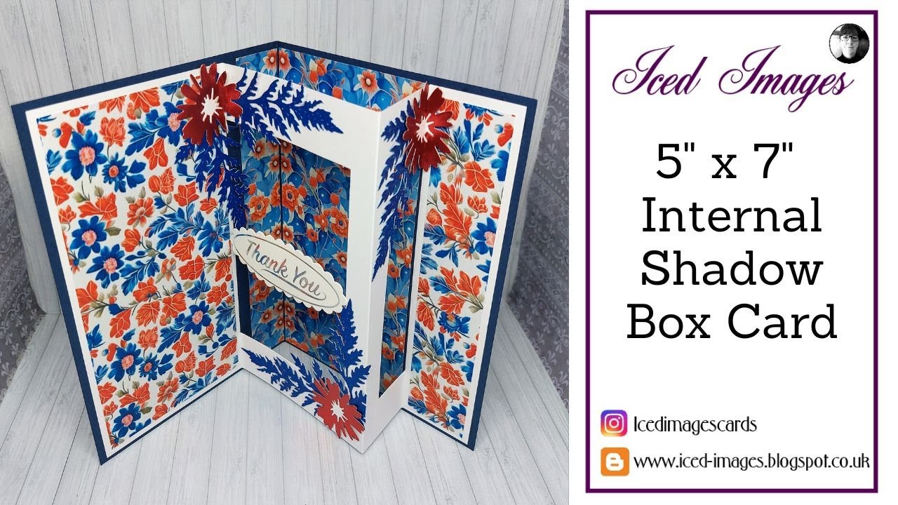 5x7 Internal shadow Box Card YouTube