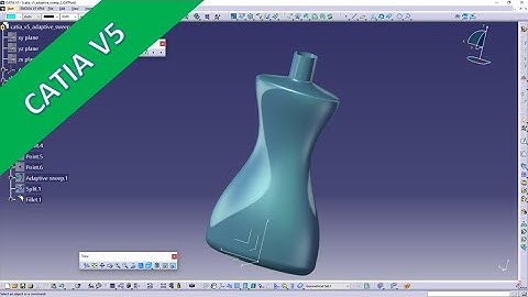 Adaptive Sweep 2 - Catia V5 Training - GSD