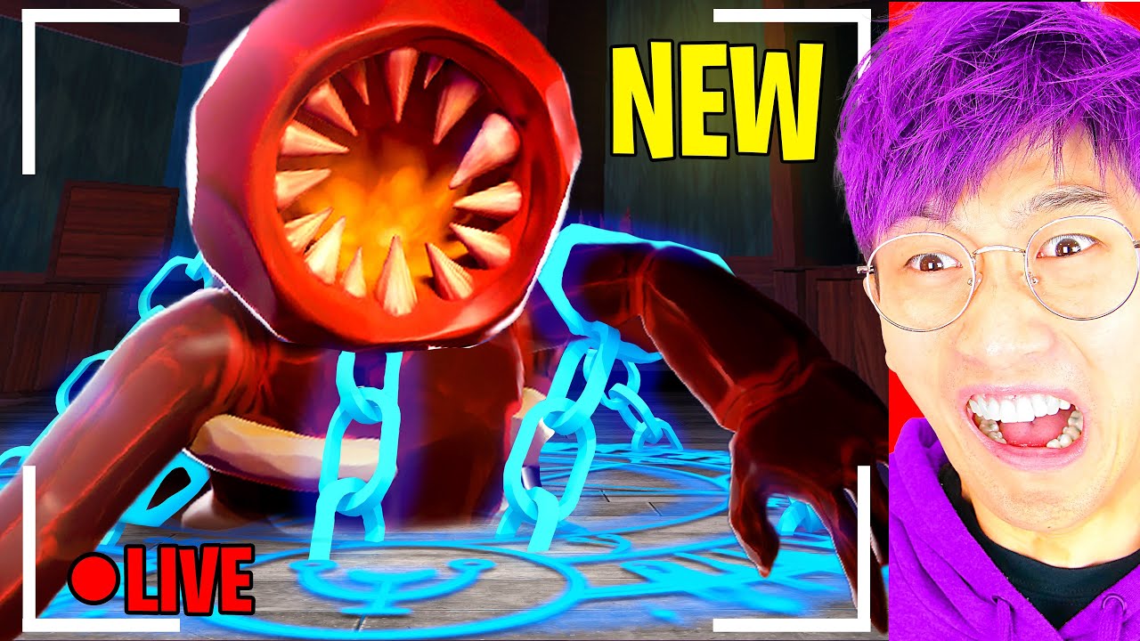 LANKYBOX Playing ROBLOX DOORS NEW UPDATE LIVE EVENT!? (FULL GAME