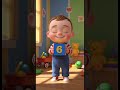 Baby counting from 6-10 #cartoon #baby #cutebaby #12345song #kidsvideo #babyfun #adorable #cutebaby