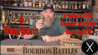 6 Bourbons I should have never bought! #bourbonbattles #bourbon #whiskey