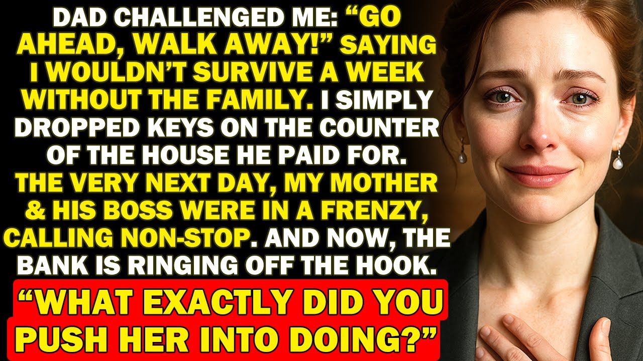 My Father Challenged Me That I Couldn't Survive One Week Without Family - The Next Day He Lost $200M