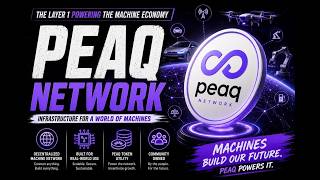 PEAQ Network The Layer 1 Powering the Machine Economy