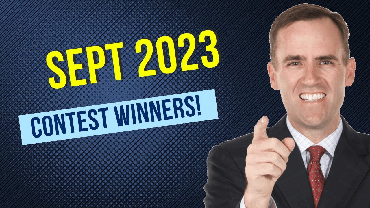 Monthly Contest Winners For Sept 2023 - YouTube