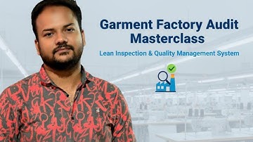 Garment Factory Audit Masterclass | Lean Inspection & Quality Management System