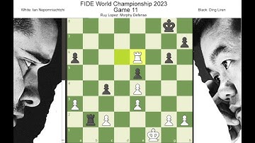 A quick Draw on Game 11 of the FIDE World Chess Championship 2023