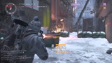 THE DIVISION - 1V4 with explosive rounds sniper