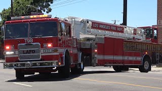 LAFD Light Force 98 Responding