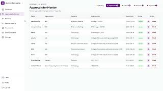 Alumni Mentorship App (Long) screenshot 3