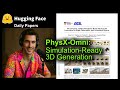 PhysX-Omni: Simulation-Ready 3D Generation