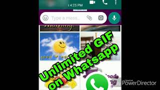 Get unlimited GIF on WhatsApp screenshot 3