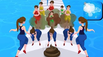 Forward vs Reverse Gaming in Gassy Run 2.0 | All Levels Gameplay