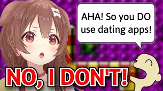 Korone Gets Angry at Chat When They Start Talking About Dating Apps [Hololive]