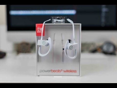 PowerBeats 3 Wireless Unboxing and First Impressions