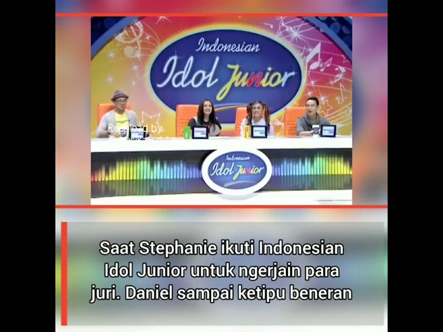 Stephanie putri ( I love you 3000) Indonesia Idol junior class=