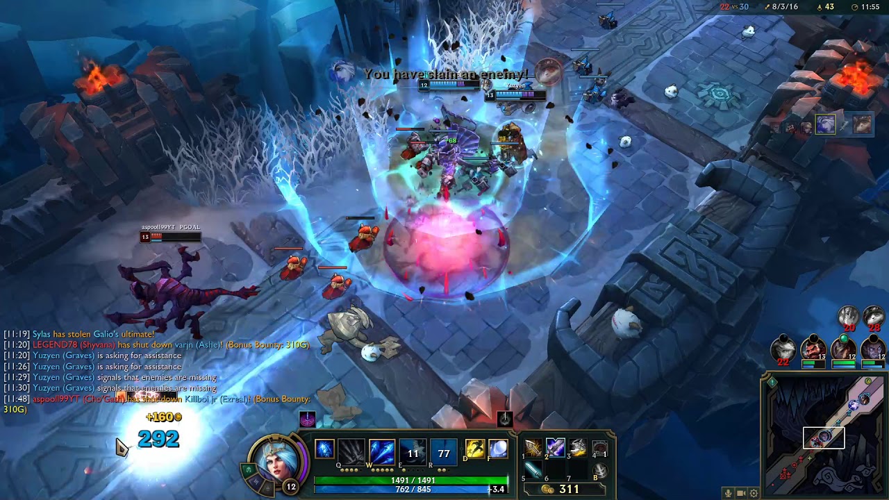 ARAM Ashe Med 1 Kill YouTube aram-ashe-med-1-kill-youtube