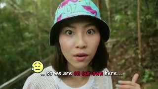 Sonia gets high, and plays with food in Langkawi!