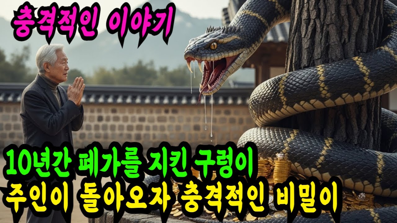 주인님, 10년 넘게 기다렸어요