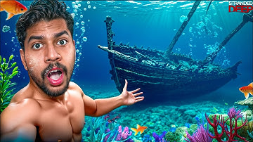 I Found an Abandoned SHIP Underwater 🚢!! Stranded Deep (Part 6)