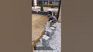 Amazing Interlocking Concrete Paver Installation Smart Bricklaying Technique for Driveway Perfection