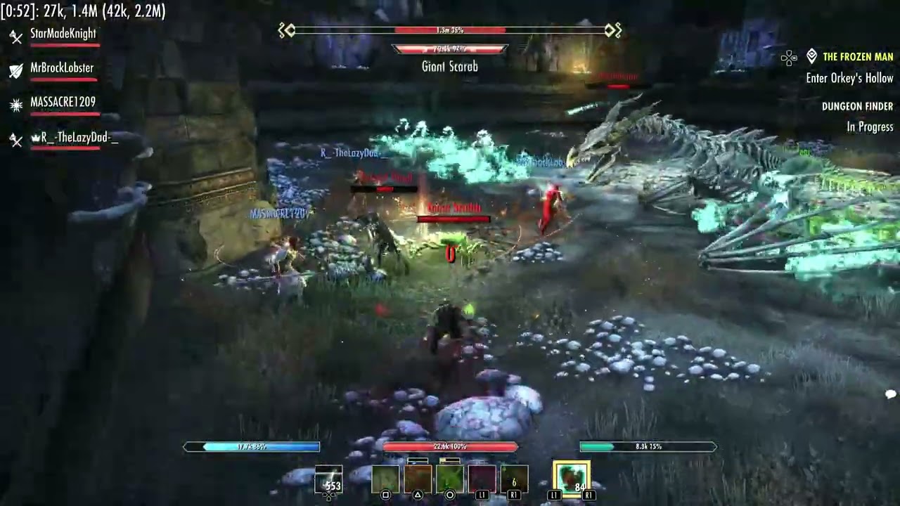 ESO - Vet Fang Lair - Last Boss (First Clear)