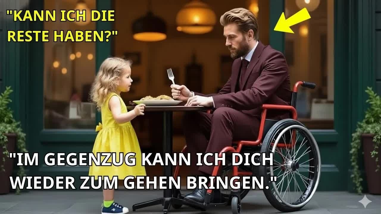 Ein armes Mädchen bittet einen gelähmten Millionär： „Tausche deine Essensreste gegen Heilung “