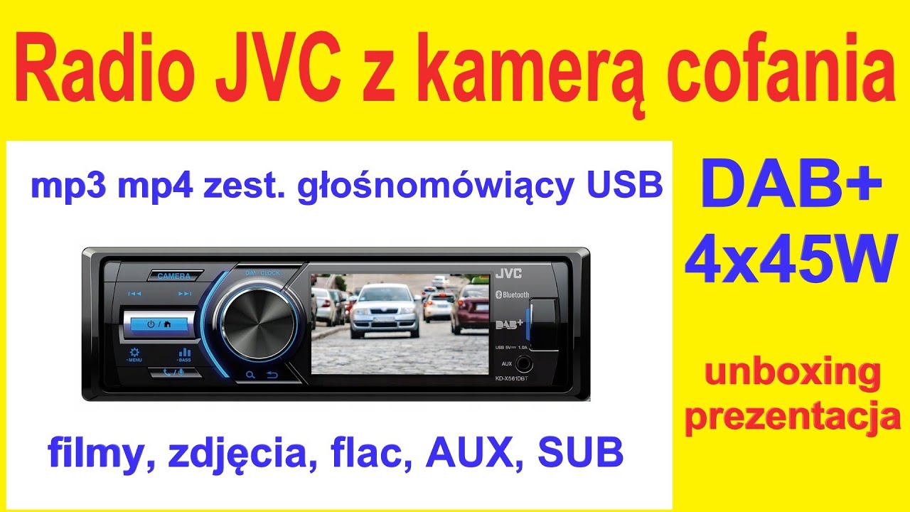 JVC Autoradio Bluetooth KD-X560BT - Autoradio