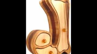 Letter J monogram jewelry box