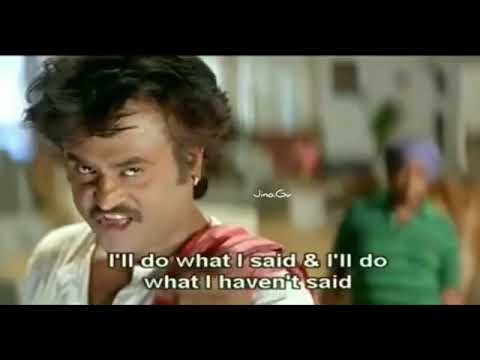 ANNAMALAI punch dialogue