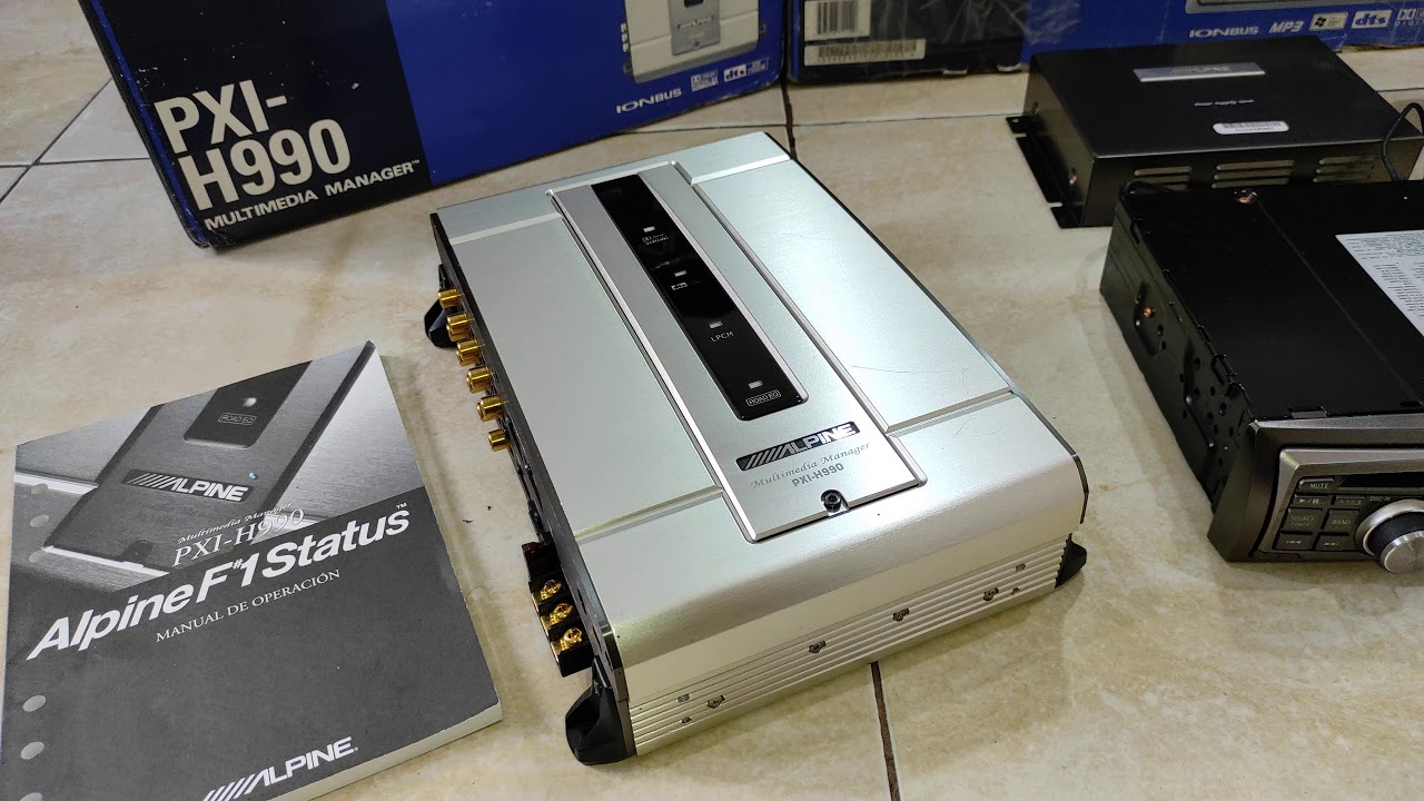 ALPINE F1 STATUS 16 Channels system - YouTube