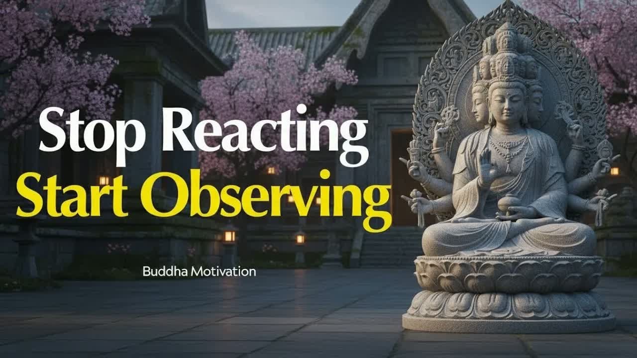 How to Stop Reacting and Start Observing   A Buddhist Guide to Inner Peace