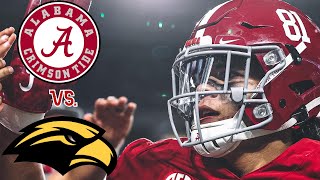 Alabama vs. Southern Miss 2021 Football Highlights