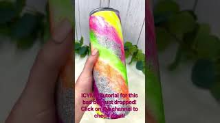 #90s inspired #tumbler #tutorial just dropped see all the #lisafrank, #neon & #countrymusic goodness